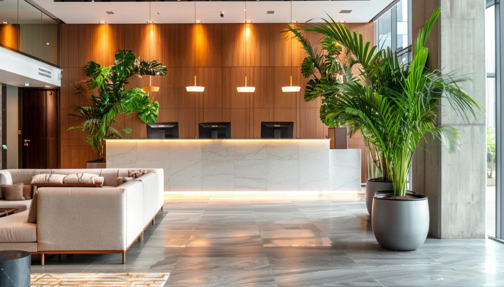 Hotel Lobby reinigung